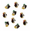 Buttons Galore Tiny Christmas Penguins 4453 - Buttons Galore -