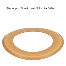 Yuecoom Air Pump Piston Ring, Air Compressor Piston Ring, Oil‑Free Rubber Band Silent Wear‑Resistant Industrial Accessories Air Compression Piston Ring Replacement for Craftsman Air Compressor