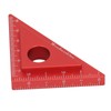 45/90 Degree Aluminum Alloy Angle Ruler High Accuracy DIY Woodworking