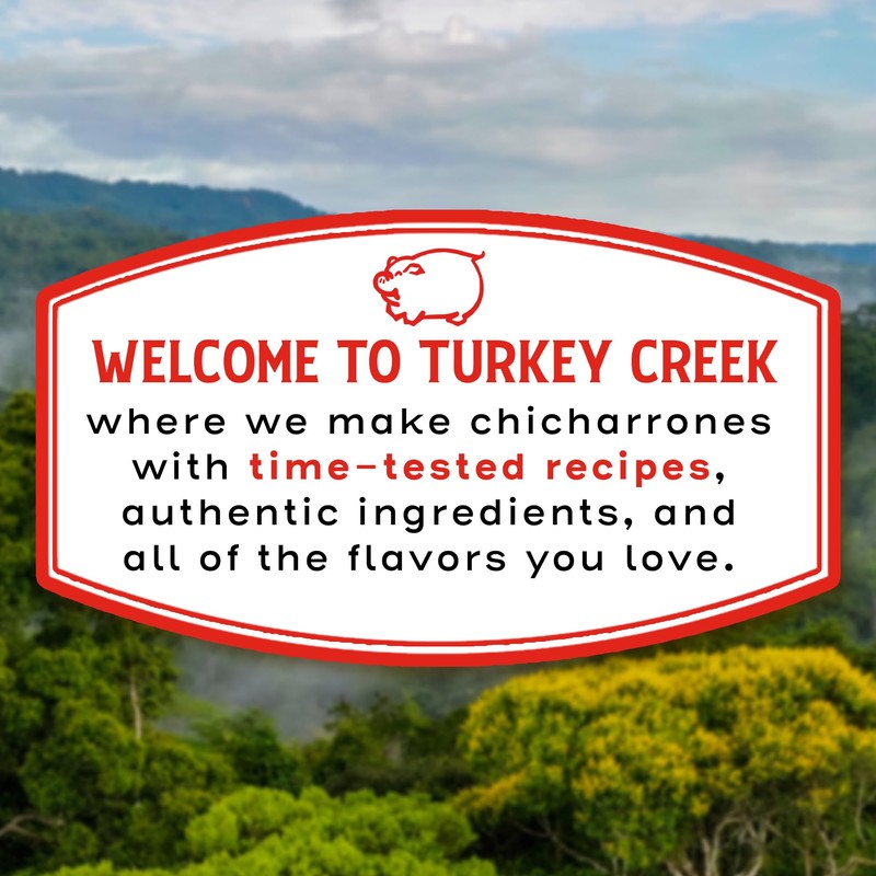 Turkey Creek Old Fashioned Chicharrones, Fried Pork Rinds - Original