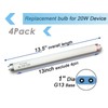 Accway 13'' BL T8 F10W Replacement Bulbs for Liba, Aspectek