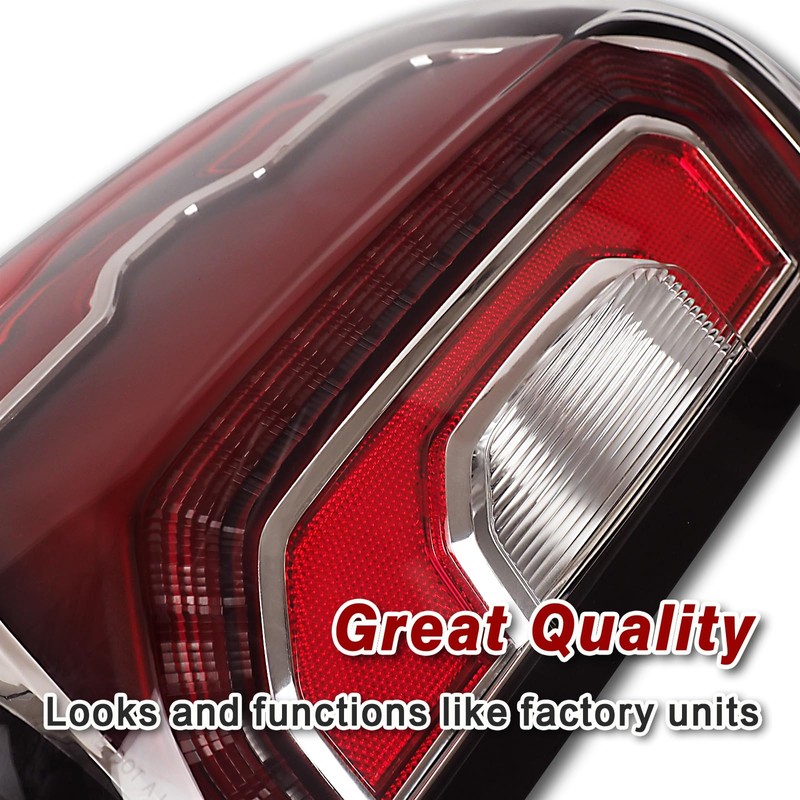 KNSPEC LED Tail Lights Compatible with 2016 2017 2018 GMC
