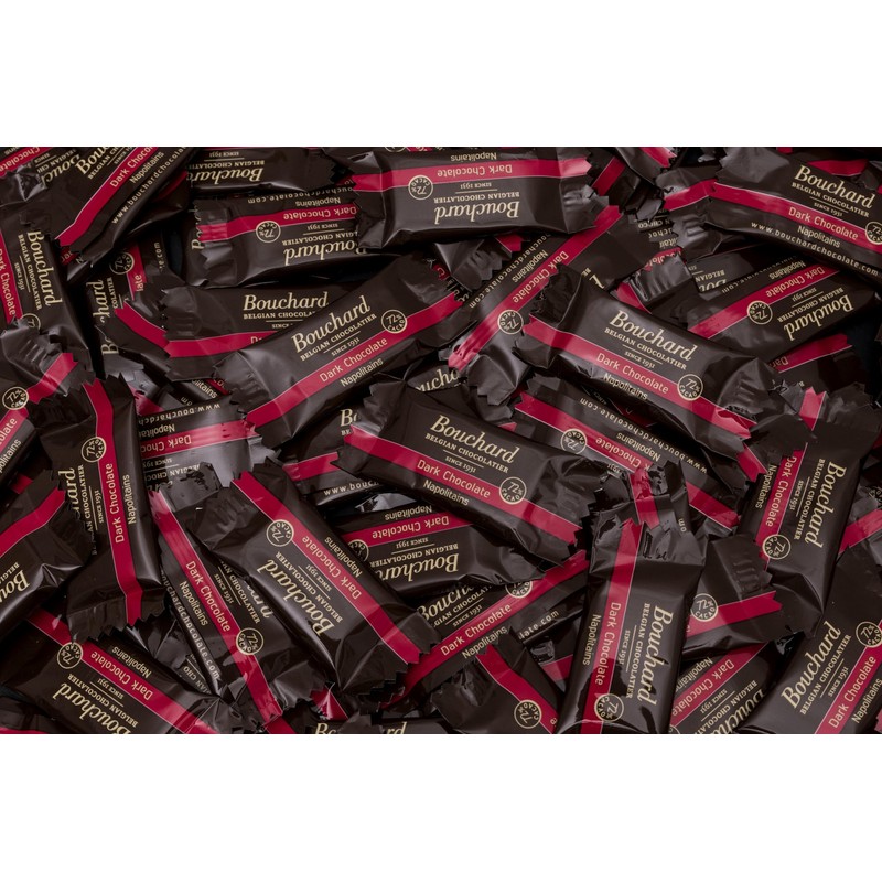 Bouchard Premium Belgian Dark Chocolate with 72% Cacao (5.29 OZ