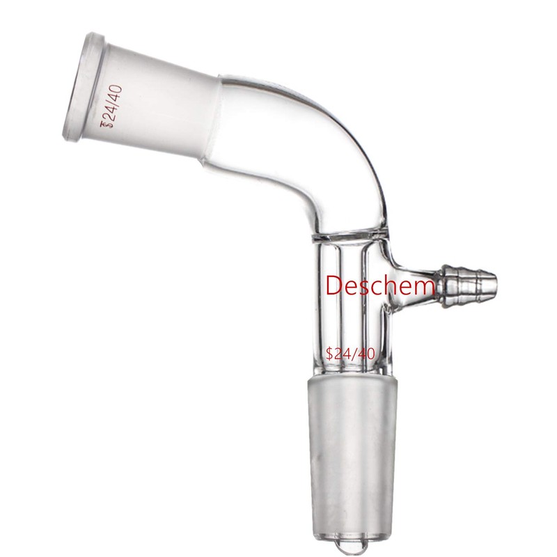 Deschem 500ml,24/40,Glass Distillation Apparatus,New Lab Glassware Kit