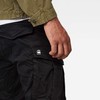 G-STAR Men's Rovic 3D Straight Tapered Cargos, Black, 34W x