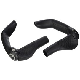 Ergon gp5-sグリップ:スモール、ブラック/グレー