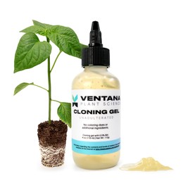 Ventana Plant Science Cloning Gel - Cloning Paste with Rapid Rooter Rooting Hormone - 0.5% IBA Indole-3 Butyric Acid Vitamin B-1 Added, Essential for Healthy Plant Growth, Dye-Free