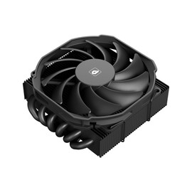 upHere H45K6 Low Profile CPU Cooler 45mm Height - 6 Heat Pipes, 150W TDP, 90mm PWM Fan for Intel LGA 1851/1700/115x/1200/2011/2066 & AMD AM5/AM4/AM3, Mini ITX Case Compatible