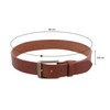 Gusti Verner Leather Belt Men's Belt Business Belt Brown Genuine