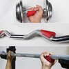 Non-Skid Barbell Grip Covers, Fitness Grips for Weightlifting and Dumbbell