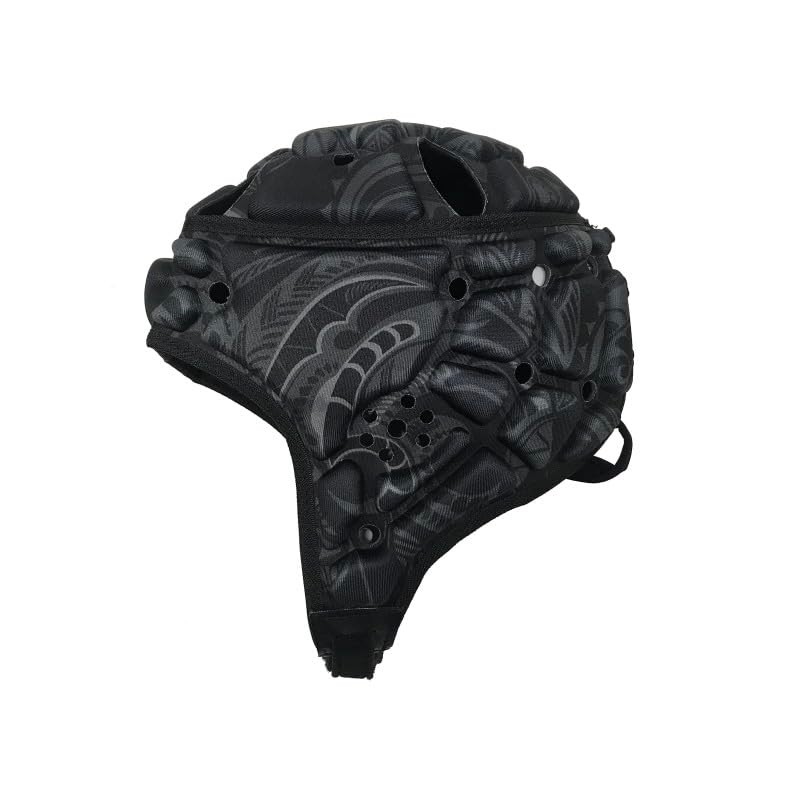 IMPACT Impact Rugby Headgear V2 Premium Vented Tribe Pattern Black