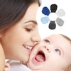 BIKPRST 6 Pairs Baby Gloves Cotton Mittens Anti-Grab Mittens For