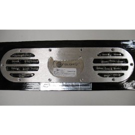 Blinglights 2 Piece Rear Bumper Diffuser Exhaust Panels Universal Performance Body Kit Parts