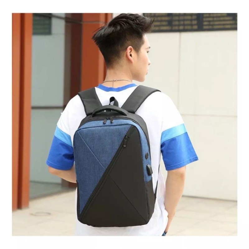 yuqing.fc Mochila Antirrobo Carga Usb Escolar Laptop Casual 3 Piezas