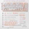Sumgsn Round Moa Profile Keycaps, 143 Keys Pbt Cute Keyboard
