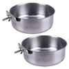 POPETPOP Alimentador De Aves De Acero Inoxidable 2 Piezas para
