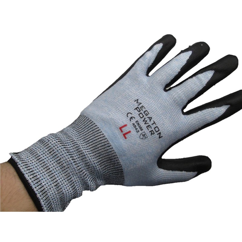Fuji Gloves Megaton Power Cut Resistant Gloves Nitrile Coat 25-12