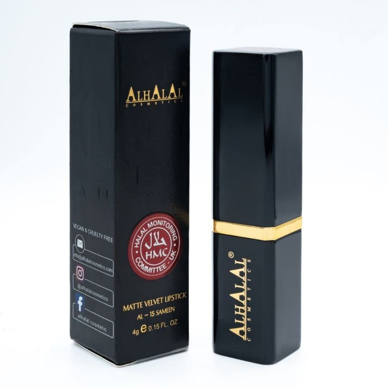 Halal MATTE VELVET LIPSTICK Long Lasting up to 16h Vegan