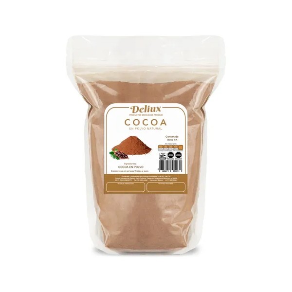 Cacao En Polvo Cocoa 100% Natural 1k Delicioso
