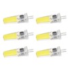6 Pieces G4 LED Bulbs 9W Dimmable COB Lamp 500LM