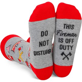 sockfun Firefighter Graduation Gifts Firefighter Gifts Fireman Gifts Firefighting Gifts Fire Chief Gifts, Fireman Firefighter Dumpster Fire Socks