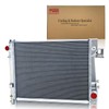 3 Row Aluminum Radiator For 2002-2004 Dodge Ram 1500 3.7L