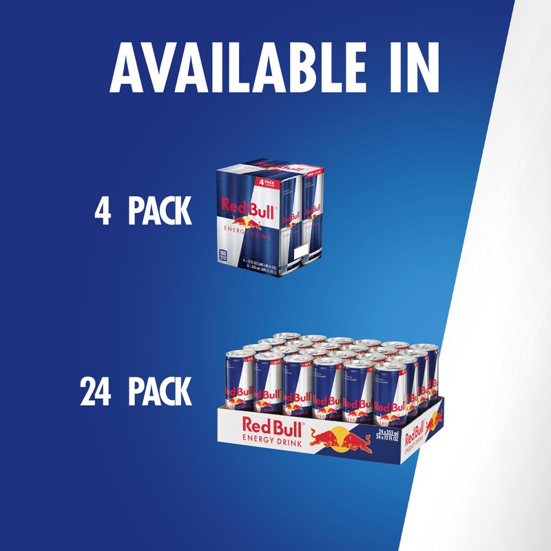 Red Bull Energy Drink with 114mg Caffeine plus Taurine &