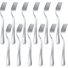 12 Pcs Dinner Fork, Stainless Steel Dinner Forks Table Forks,
