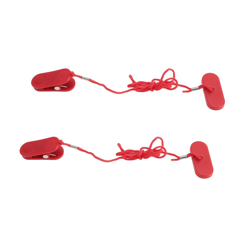 2PCS Treadmill Safety Key Magnetic Universal Emergency Stop Treadmill Lock