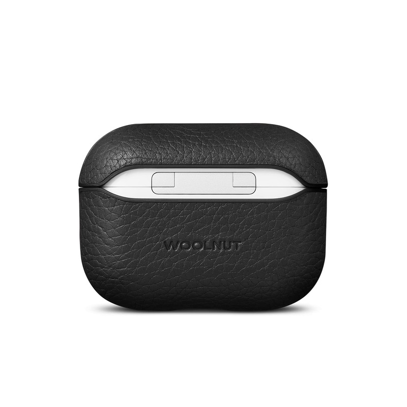 Woolnut Leather Case for AirPods Pro 2nd Gen - Black