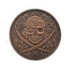 Antiqued Pirate Copper Round 1oz Coin Limited