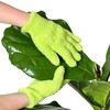 BLESS YOUR SOIL Microfiber Dusting Gloves for Plants : Premium,