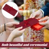 NINFEIQI 10 Pack Gift Envelopes with Ribbon, Kraft Paper Envelope