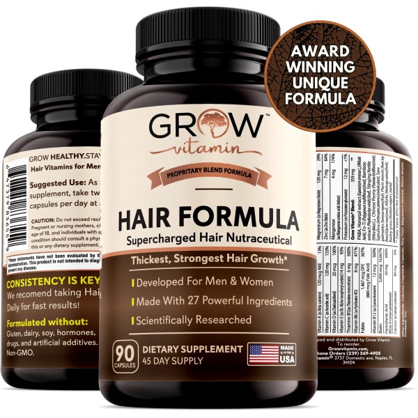 Premium Hair Vitamins for Hair Growth – Grow Vitamin Premium