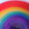 8 Inch C Note Root Chakra Sound Bowl 432hz Rainbow