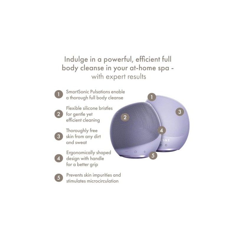 Geske Sonic Body Brush Intensive Exfoliator Cepillo Eléctrico Todo Cuerpo