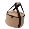 Camping Storage Bag Bucket Shape Large Capacity Waterproof Canvas Portable