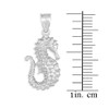 925 Sterling Silver Seahorse Pendant