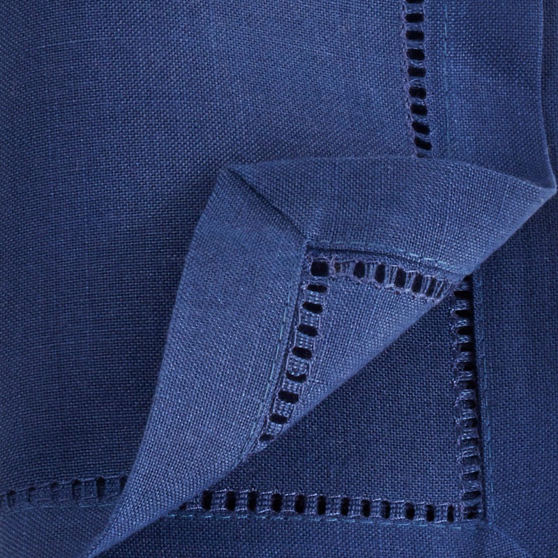 SARO LIFESTYLE 6306.NB20S Rochester Collection Dinner Napkin with Hemstitched Border