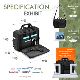 BAGZY Tactical Laptop Bag for Men Multifunctional Tactical Briefcase, Men's Military Messenger Bag 14 Inch Green