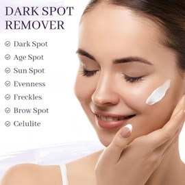 Dark Spot Remover for Face and Body, Dark Spot Corrector Serum, Freckle, Melasma, Sun Spot, Age Spot Remover, Anti-Aging Cream with Niacinamide for Women and Men (1.7 Fl Oz)