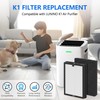 2 Pack K1 Replacement Filter Compatible with LUNINO K1 Air