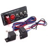 Taxutor Ignition Switch Panel Kit, DC 12V 5 in 1