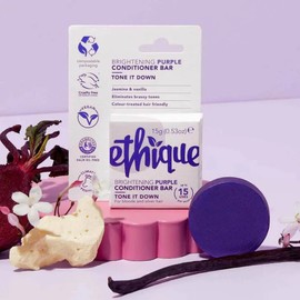 Ethique Tone It Down Brightening Purple Conditioner Bar Mini, 15g