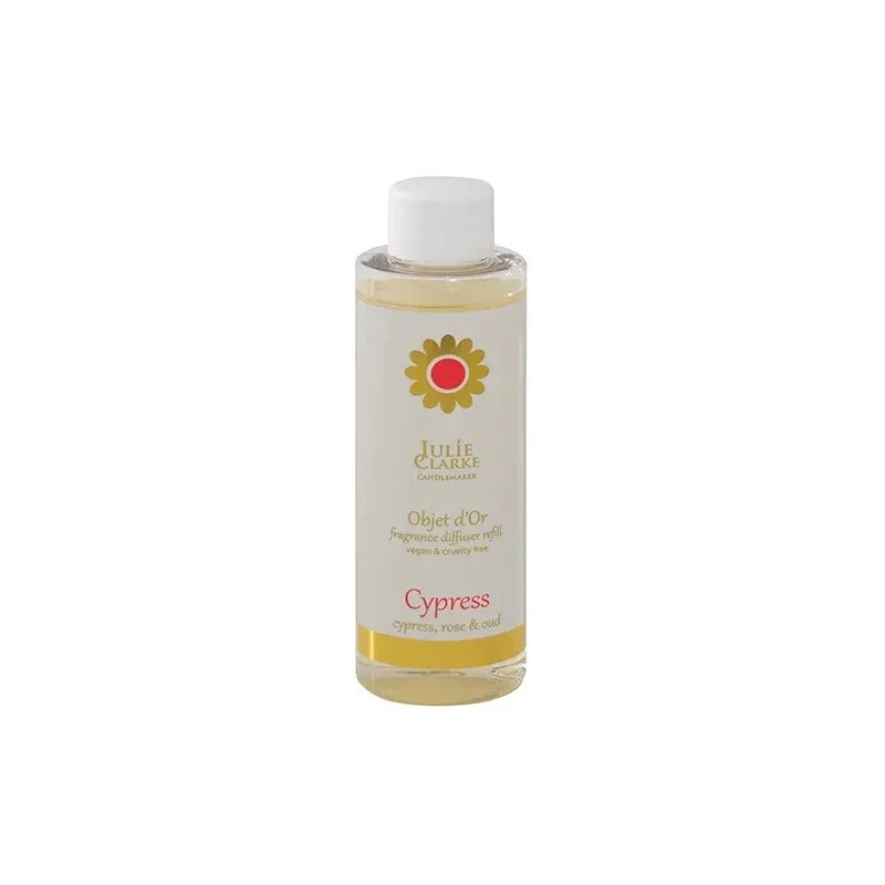 Julie Clarke Reed Diffuser 150ml Refill Cypress, Rose and Oud