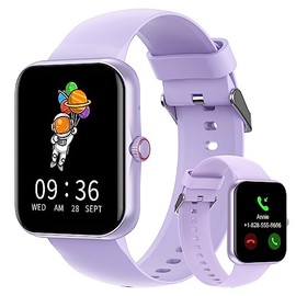 PTHTECHUS® Smartwatch para Niños y Niñas,1.83'' Reloj Inteligente con Llamada Bluetooth App Gestión Presión Arterial Frecuencia Cardíaca Oxígeno en Sangre Sueño Monitoreo 37 Modos Deportivos