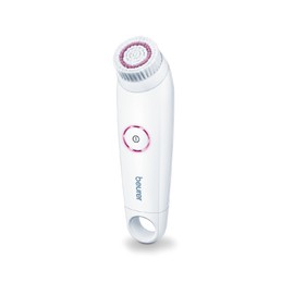 Beurer Cepillo Facial Eléctrico FC45, Limpieza 4 Veces Más Profunda, Resistente al Agua, Color Blanco