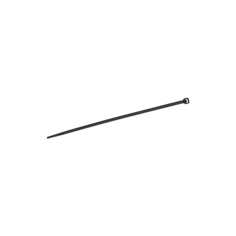 WETEC Cable Ties, Black, UV-Resistant, 360 x 4.5 mm KB