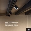 SLV 143440 BIMA I luminaire head, black, GU10, max. 50W,