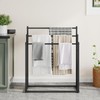 Honiter Towel Racks for Bathroom, 3 Tier Wide Towel Drying